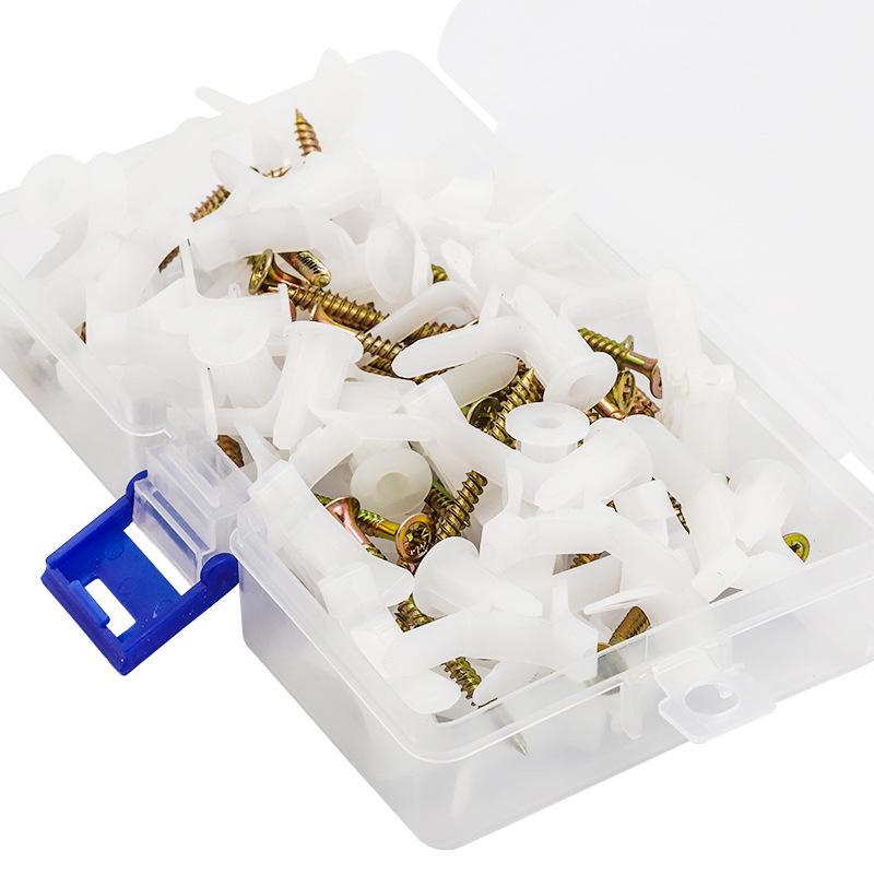 Gypsum Board Nylon Butterfly Expansion Screw Set