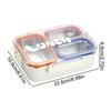 Lunch Box Insulated Lidded Meal Carrier Bowl Stainless Steel Lunch Box For Adults For School Camping Spring Trip Commuting