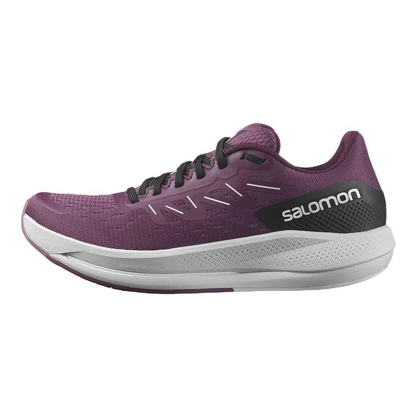 SALOMON Running Shoes Women's Low Top Grape Purple 415891