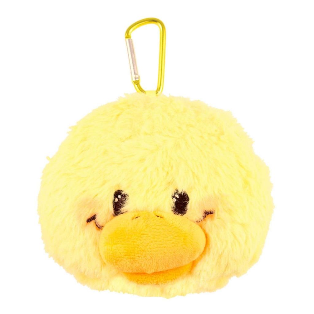 Tees Factory Susie Zoo Plush Toy with Carabiner, Zipper Mascot Witzy, Approx. H95xW110xD65mm (SZ-5546892WT)