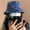 Classic Cowboy Cap With Distressed Denim And Short Brim For Sunshade And Fashion