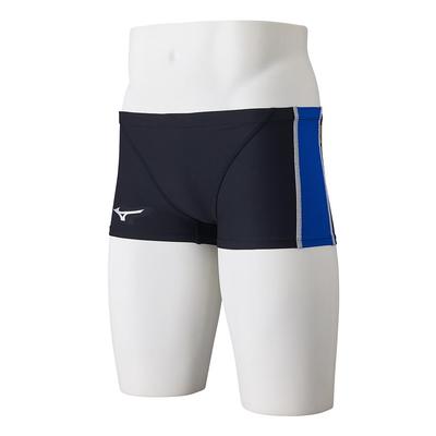 Exersuit Kurze Gamaschen für Größe 92 x Größe für Wettkampf- und Trainingsbadebekleidung Herren, N2MBB060, (Schwarz Blau), M,