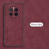 Für Huawei Mate 50 Pro Fall Schaffell Leder Weichen Rahmen Telefon Abdeckung für Huawei Mate 50 40 30 20 10 9 Pro Matte Fällen