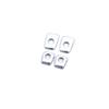 Silver Titanium Inner Door Lock Down Bolt Ring Trim Fit For BMW X7 G07 -