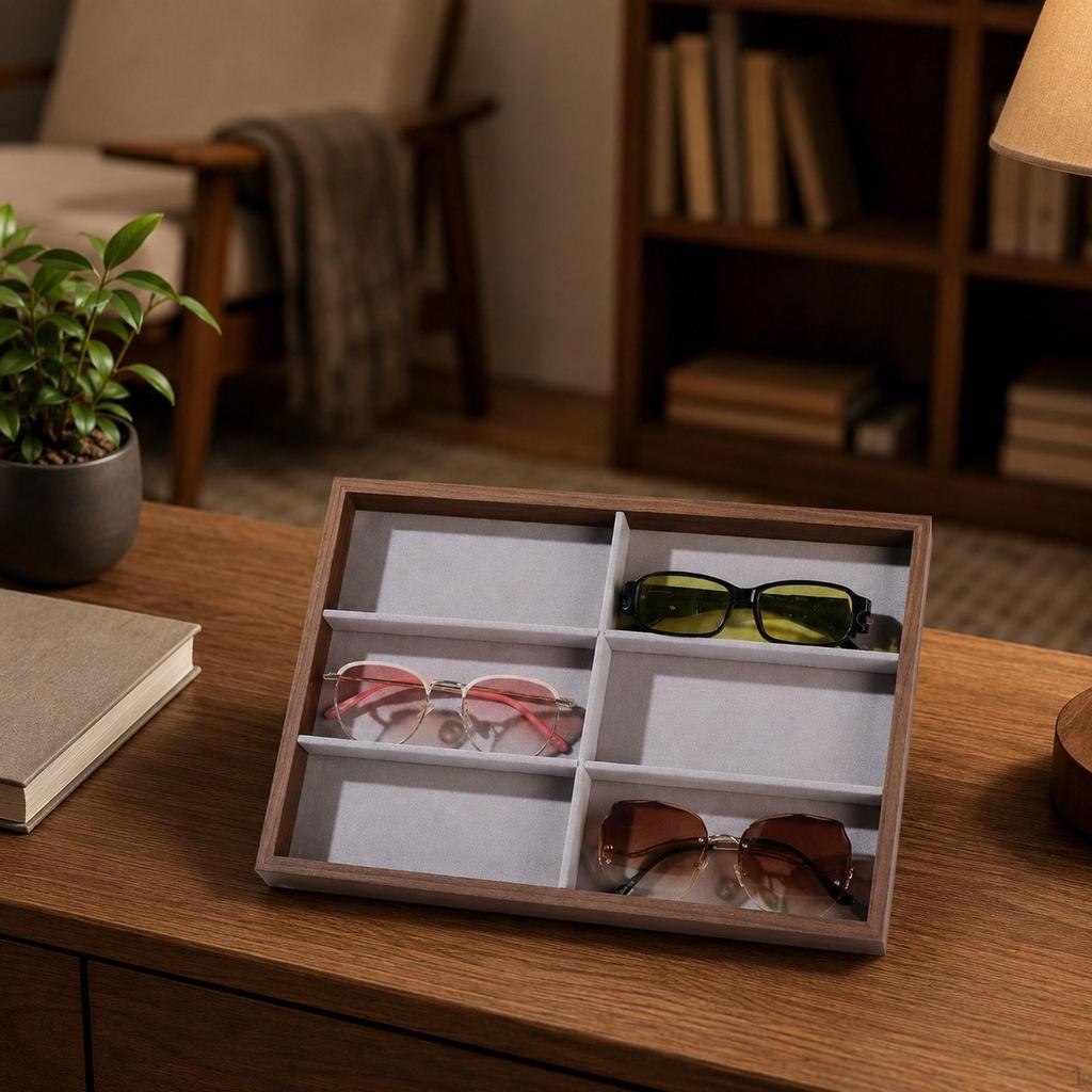 Display Tray for Glasses, Jewelry Organizer, Sunglasses Storage Case, Organizer Shop,