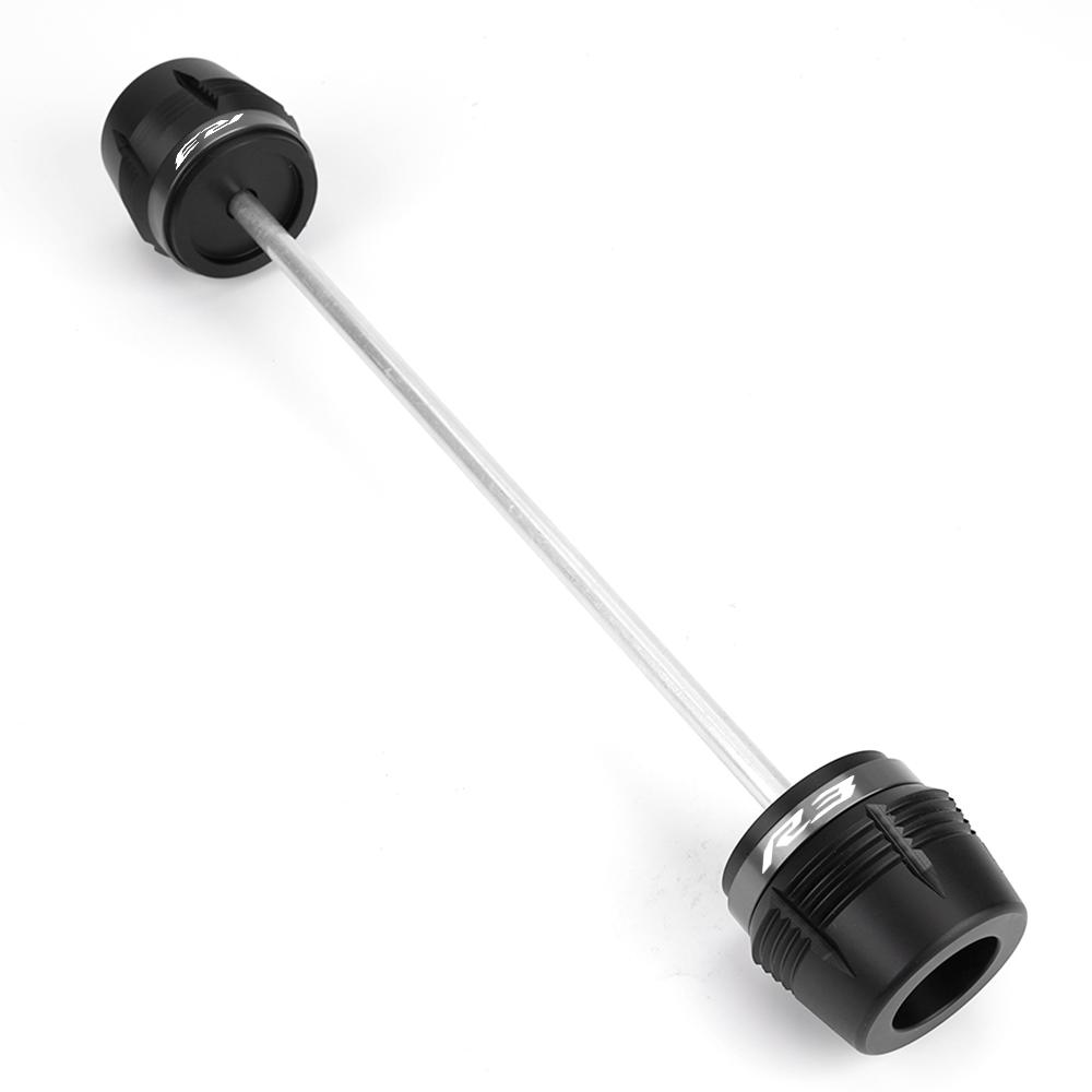 For Yamaha R3 YZF-R3 Yzfr3 2015-2022 2023 2024 2025 Motorcycle Accessories Front Rear Wheel Axle Fork Crash Slider Protector R3