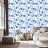 Wallpaper Flowers and Roses Leaves Plants Nature for Living Room and Bedroom 50x1000