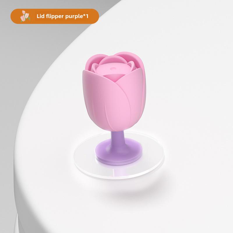 Poignée de levage de couvercle de toilette anti-salissure créative