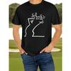 Casual Short-Sleeve Round-Neck Tops for Men In Summer.