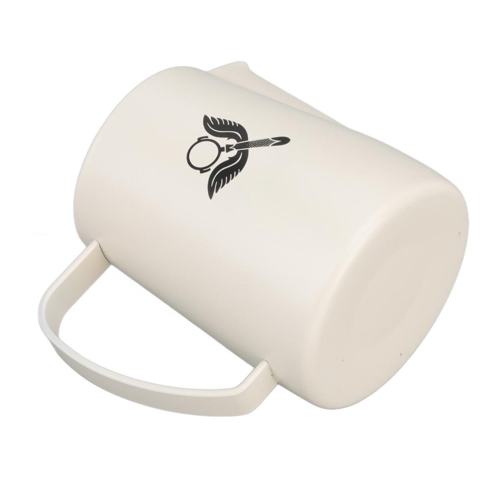 Frothing Cup Prevent Spilling 304 Stainless Steel Milk Frothing Pitcher with Handle for Coffee Making 600ml