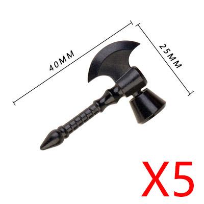 MOC Building Block Medieval Solider Knight Figures Toy Weapons Accessories Sword Axe Bow Sword Ten Spear Crossbow Mini Bricks