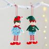 Festive Decor Cloth Christmas Angel Doll Hanging Pendants Skirt Shape Christmas Girl Pendant Cute Toy Pendant Christmas Party