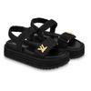 Beach Sandals Women's Black 1ABGR7