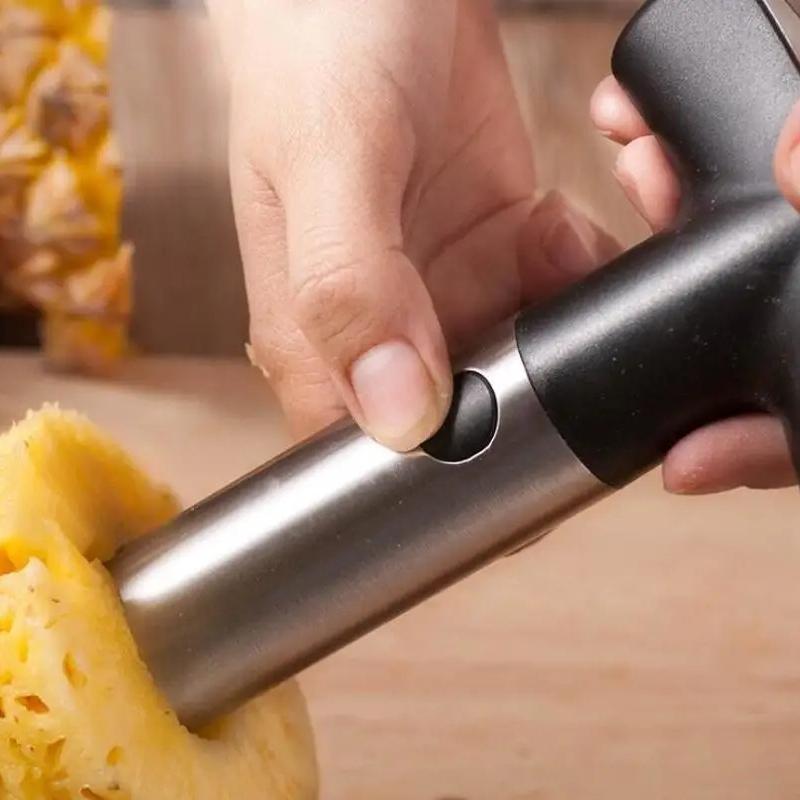 1Pc Stainless Steel Easy To Use Pineapple Peeler Accessories Pineapple Slicers Fruit Knife Cutter Corer Slicer Kitchen Tools