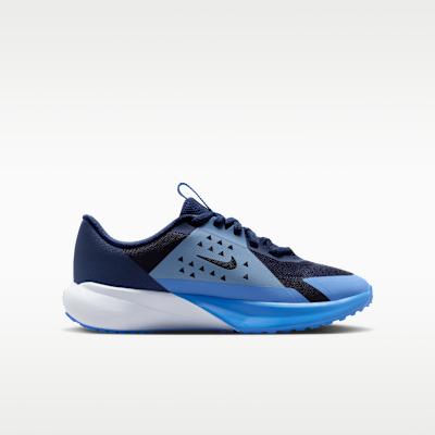 Nike Sonic Fly Midnight Navy Blue Crystal Hot Lava (GS)