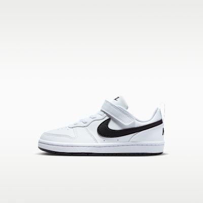 Nike Court Borough Low Recraft Белый Черный (PS) 28