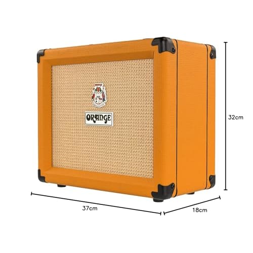ORANGE Crush 20W Guitar Amp 1 x 8" Combo Guitar Amplifier CRUSH 20 Orange