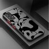 Cute Panda Funny Phone Cover Case for Samsung Galaxy A16 A15 A14 A23 A54 A53 A34 A36 A73 A33 A56 A55 A35 A17 A52 A52S A72