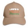 Funny Lawn Order Special Mowing Unit Baseball Cap Vintage Retro Embroidered Lightweight Packable Gift For Him Her