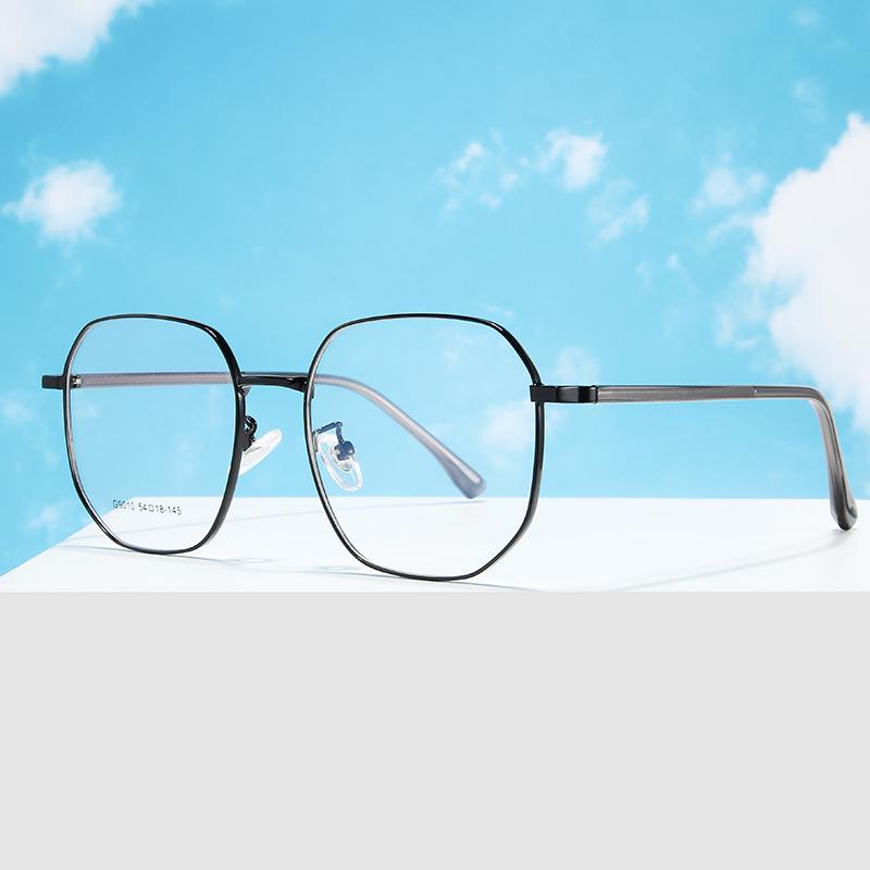 High-Quality Non-Magnetic Retro Multi-Sided Square Frame for Myopia Inserts