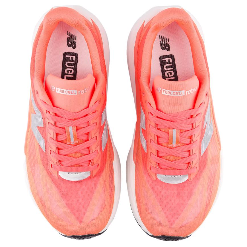 New Balance FuelCell Rebel V5 Cushioning, Wear Resistant Low Top Running Shoes Women's Red White
