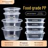 Disposable Round Food Containers with Lids