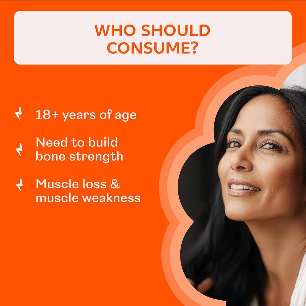 Arth Calcium & Vitamin D3 Tablets 1000mg 600 IU Coral Calcium 60 Veg Tablets X Pack of 3 for Bone & Joint Support