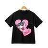 Pink Panther Star Glasses Heart Graphic T-shirt – Cool Cartoon Streetwear Tee
