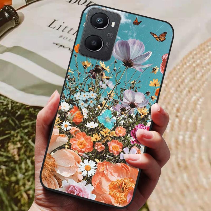 For Oppo A96 4G Case Phone Cover Soft Silicone TPU Back Cases for OppoA96 4G Case 6.51'' CPH2333 Coques for OPPOA96 A 96 Global