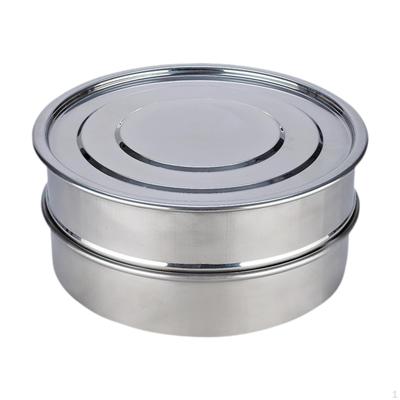 Kit de Germinação de Sementes em Aço Inoxidável, Bandeja Empilhável para Crescimento de Plantas com Malha