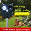 Solar Ultrasonic Animal Repeller with Infrared Sensor