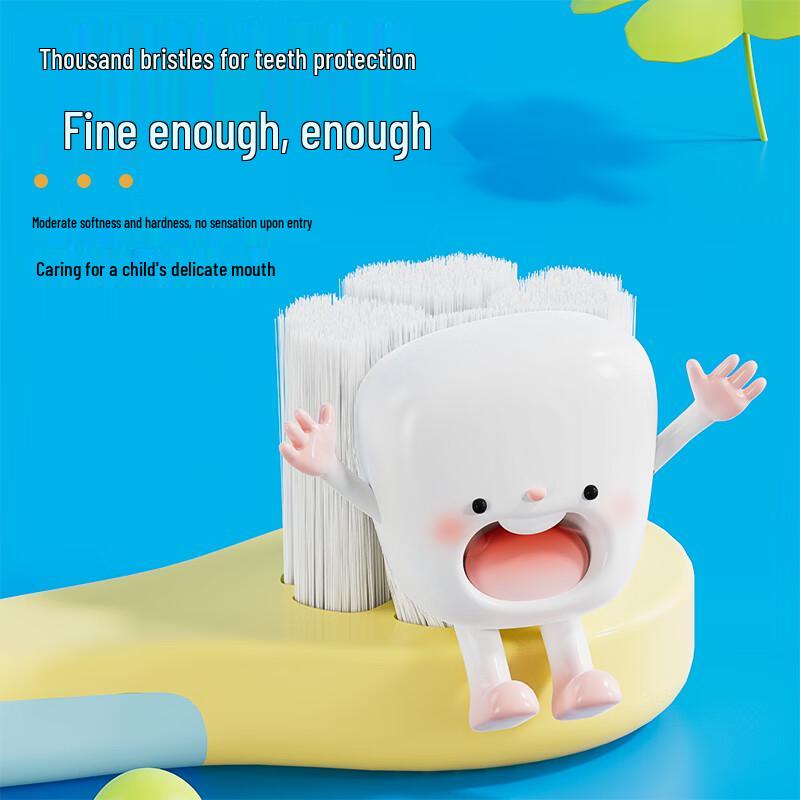 KUTA Clover Ultra-Weiche Zahnbürste (4 Packung)