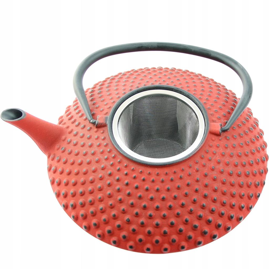 KETTLE, CAST IRON, TEA INFuser
