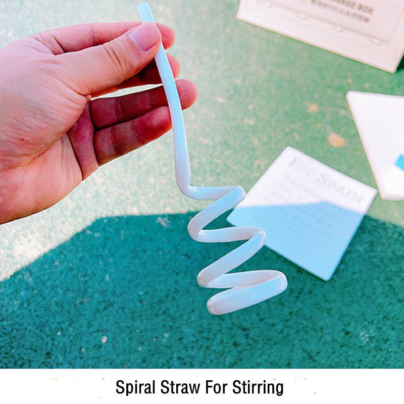 380ml/520ml Cute Expression Glass Water Bottle With Straw Portable Adult Student Coffee Milk Juice Drinking Bottles