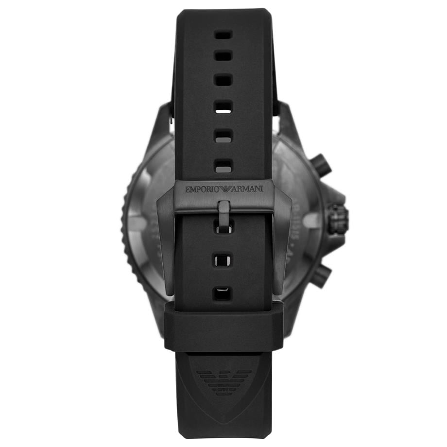 Emporio Armani AR6073 Sportivo Silver Chronograph Men's Watch