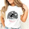 Opossum Lover Short Sleeve T-shirt Crew Neck Angry Possum Graphic T Shirts Women Funny Retro Opossum Street Cats Classic Tops