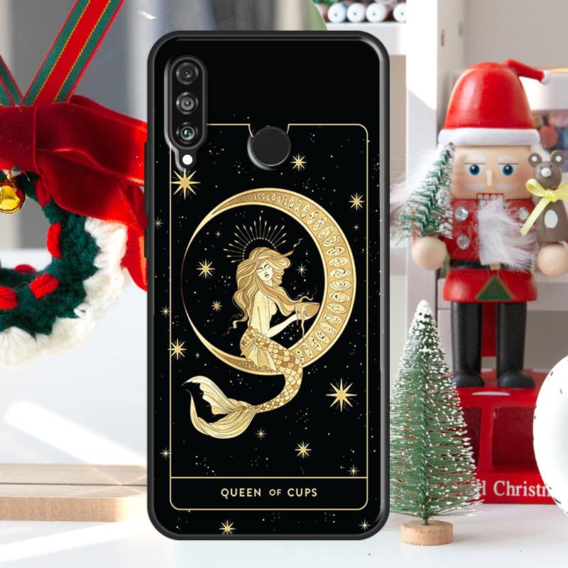 Witches Moon Tarot Mystery Totem Case For Huawei P30 Lite P40 P50 P20 Pro P Smart 2021 Nova 5T Nova 9 Honor X9 X8 X7 50