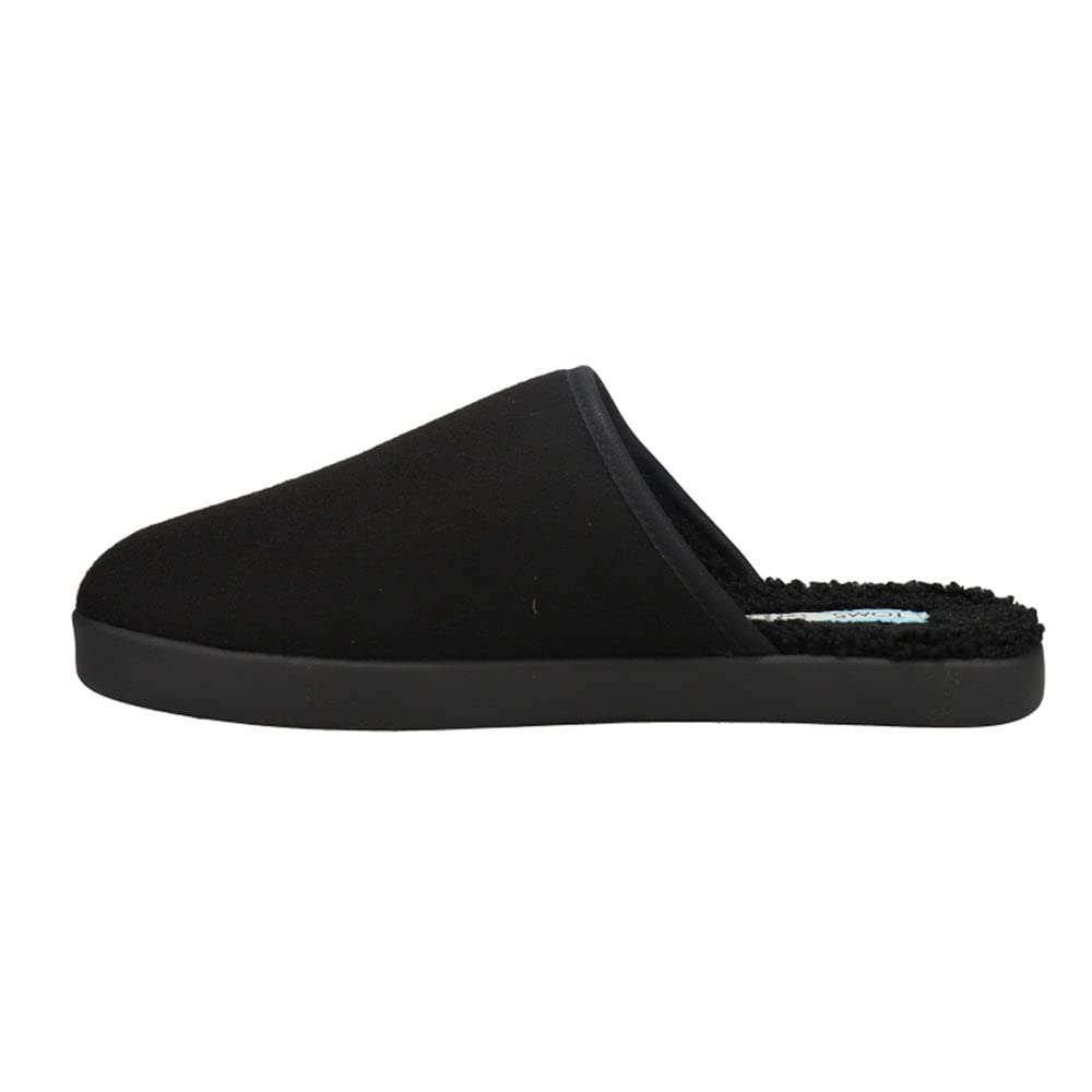 Toms HARBOR Black Repreve Felt Size cm Men's Slippers, Two-Tone (00), 26.0