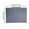 Silicone Dish Drying Mat Easy to Clean Sink Drainer Mat Compact Hot Pot Holder Trivet  Dish