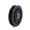 1Pc 90Mm Black Iron Core Bearing Pulley Wheel Cable Gym Equipment Part Wearproof