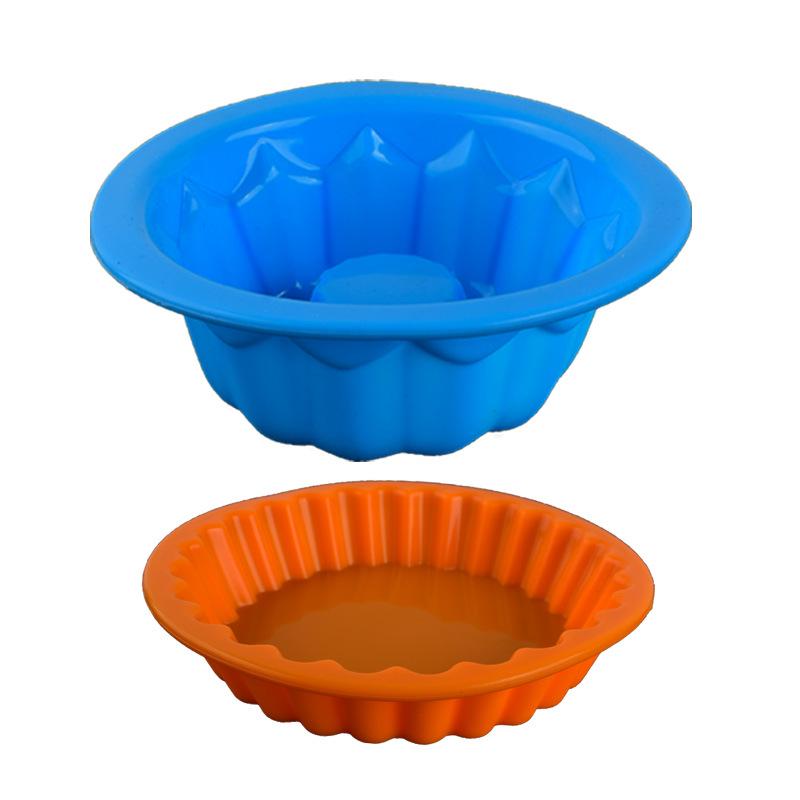 Jiaju Silicone Donut and Muffin Baking Mold - Easy Release, Hollow Round Shape