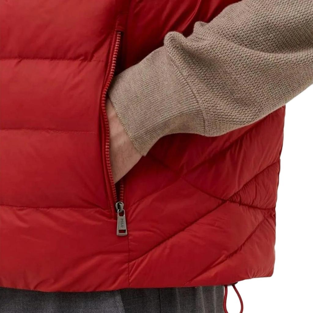 Polo Ralph Lauren Ss23 Solid Color Logo Embroidered Quilted Vest Men Vests 710810898-004