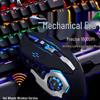 OLOEY Wireless Rechargeable Silent RGB Vertical Mouse