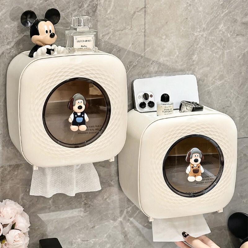 Handun Wall-Mounted Tissue and Facial Towel Dispenser