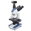 Electric Compound Trinocular Microscope 307X to 7690X LED Compound Microscope with 5MP USB 2.0 Camera