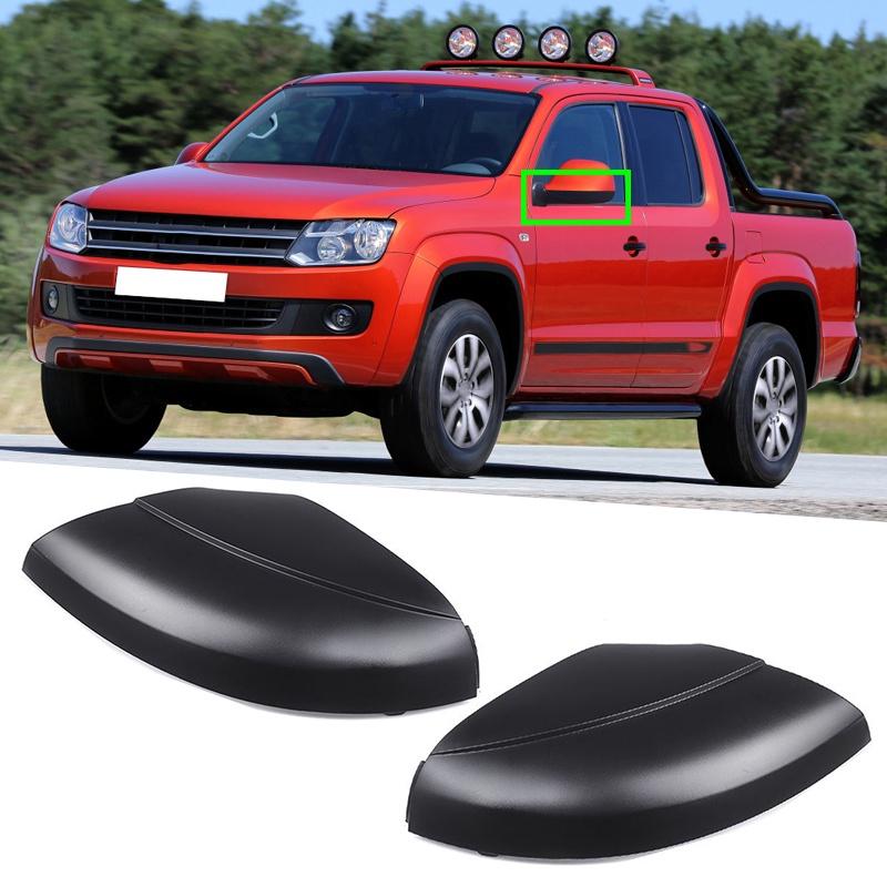 Car Side Wing Mirror Lower Cover Matte Black for VW Amarok 2013 T5 Facelift 2010-2015 7E1857603B 7E1857604B