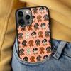Dachshund Doxie Flower Dog Puppy Soft Phone Case for iPhone 17 Air 16e Pro max 15 Pro 13 14 Plus 11 12 MagSafe Magnetic Coque