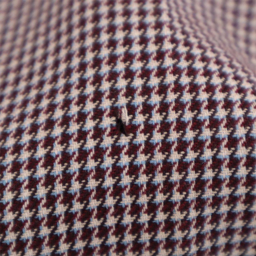 beautiful people Hahnentrittmuster Hohe Taille Lange Hose 36 lila Damen Gebraucht