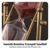 Hourglass with Metal Frame Classic Decorative Elegant for Reading Nook