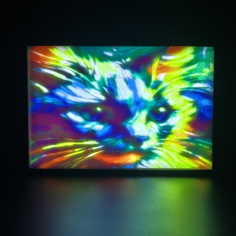 3D-Drucker-LED-Hintergrundbeleuchtungs-Kit zum Selbermachen von Fotomodellen für Labor-3D-Druck-Lichtplatten, 3D-gedruckte Lampenpanels als Ersatz